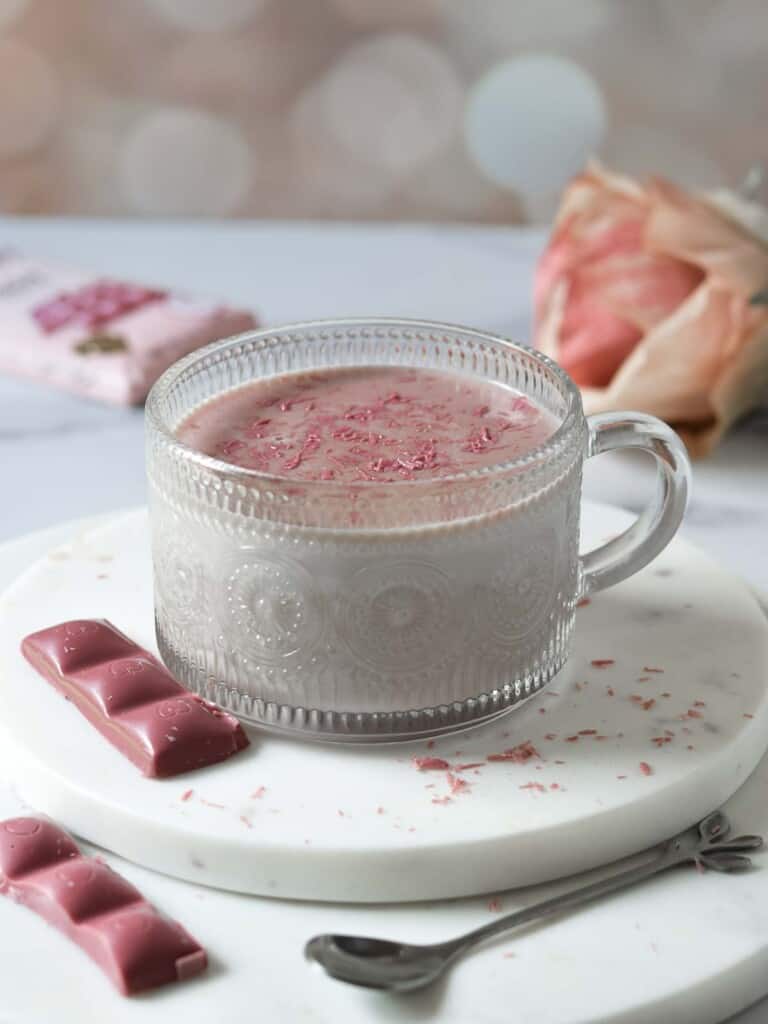 Ruby Hot Chocolate Pink Hot Chocolate Brunch Batter