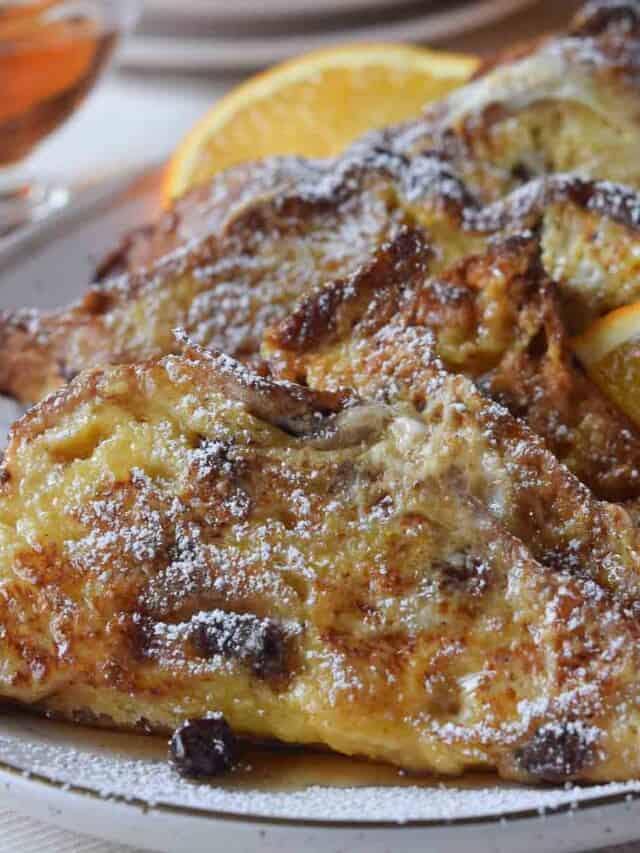 Christmas French Toast with Panettone