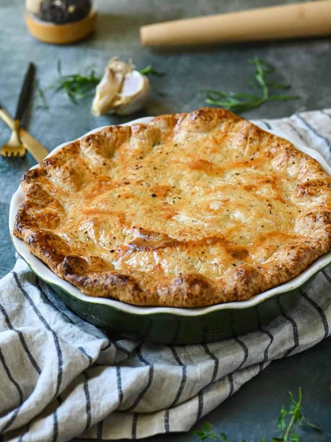 Chicken Roti Pie Rotisserie Chicken Pot Pie - Brunch & Batter